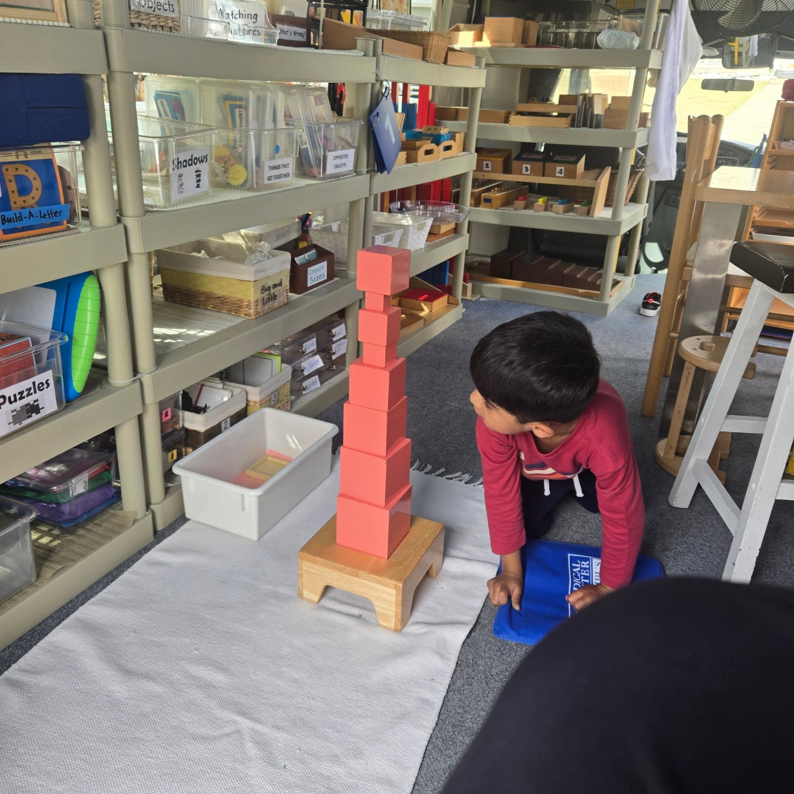 Children engaged in summer literacy camp activities